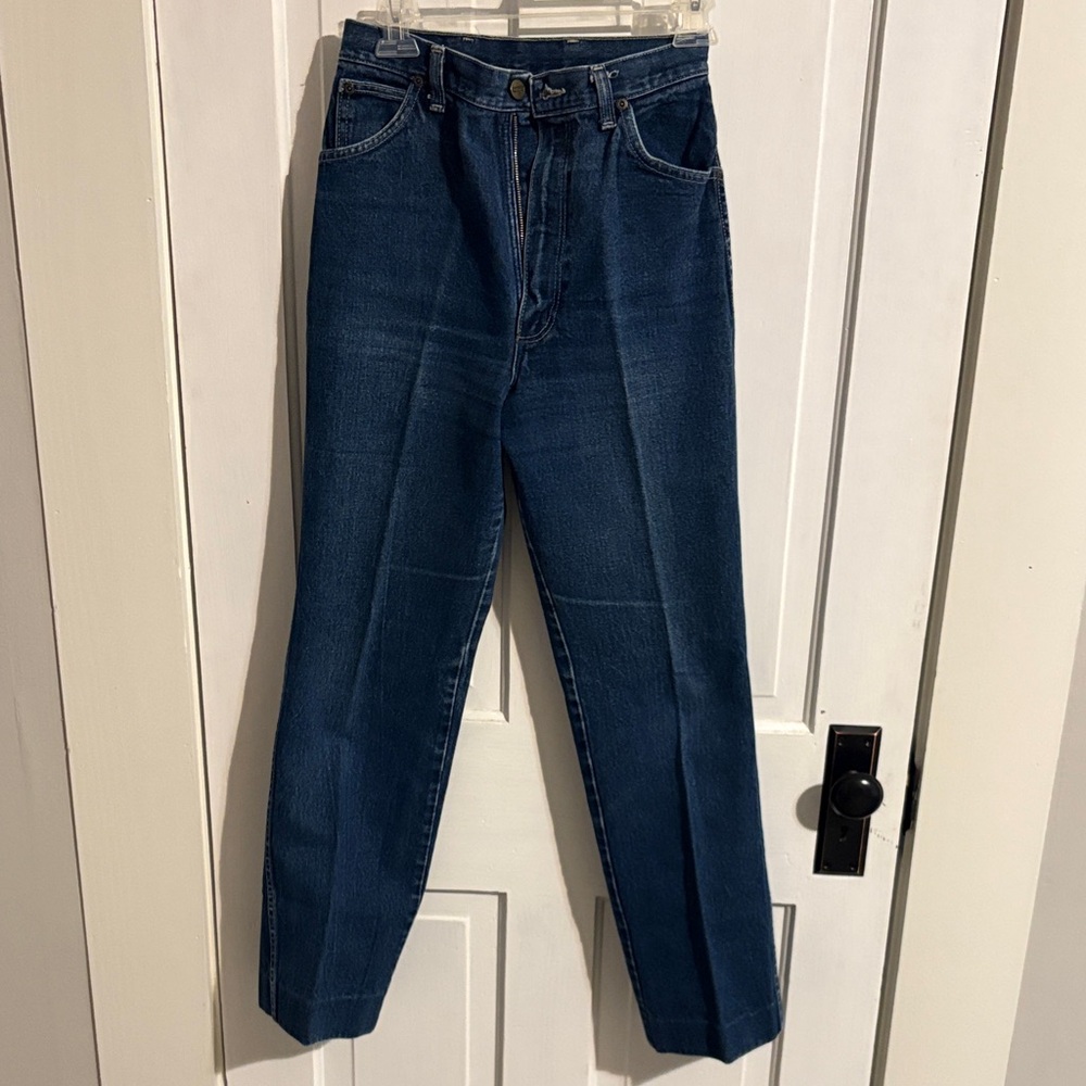 Women’s Wrangler‎ Dark Blue Denim Jeans Juniors 11